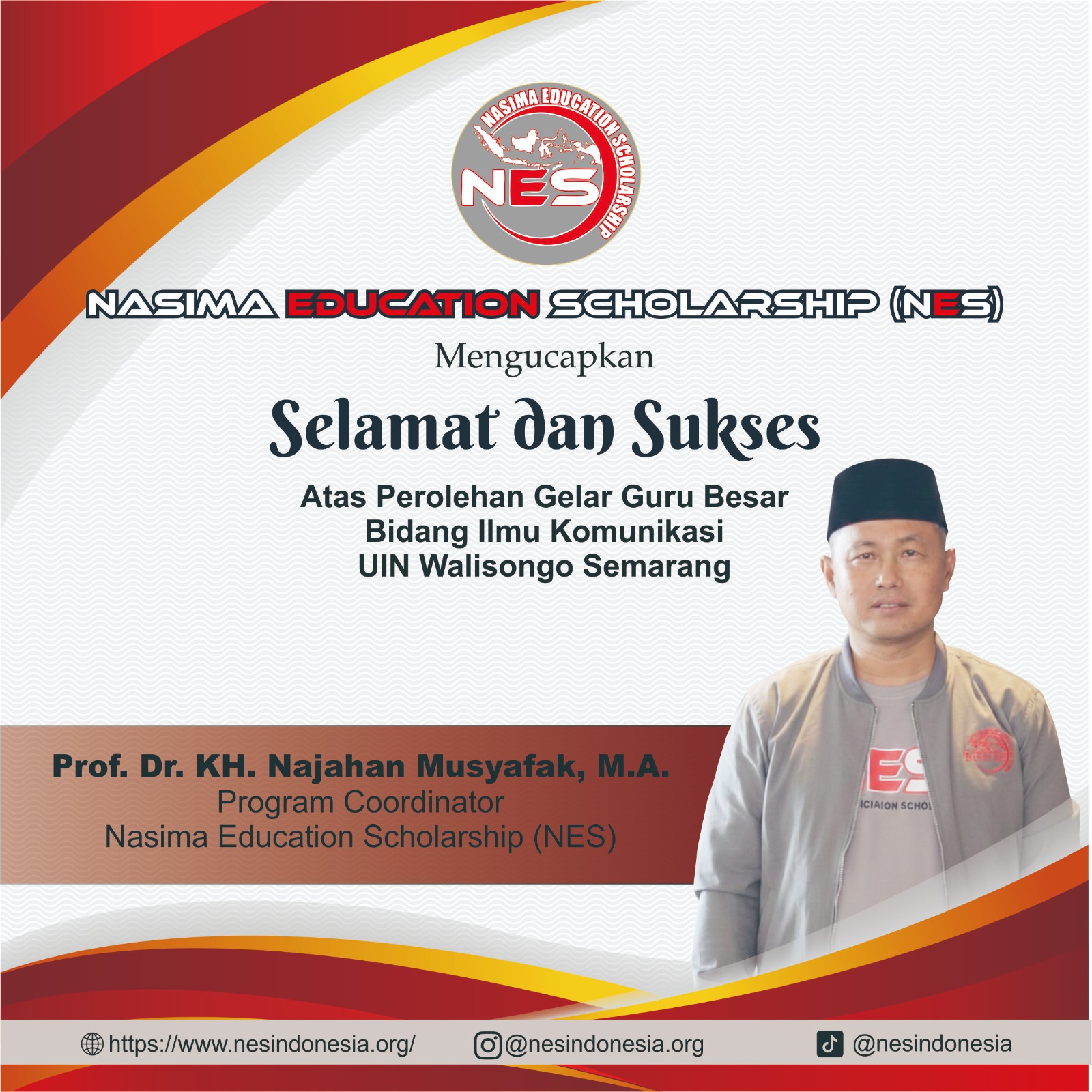 Congratulations on Attaining the Full Professorship in Communication Studies